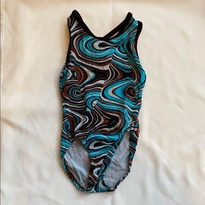 GK girls medium gymnastic dance leotard